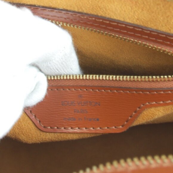 LOUIS VUITTON Brown Leather Tote Bag - Picture 10 of 10